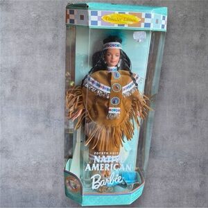 Fourth Edition Native American Barbie - New in Box